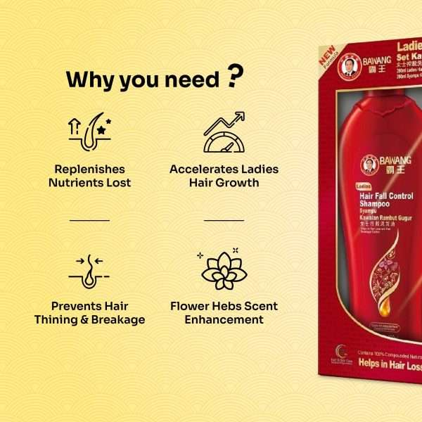 Ladies Hair Fall Control Set - Image 2