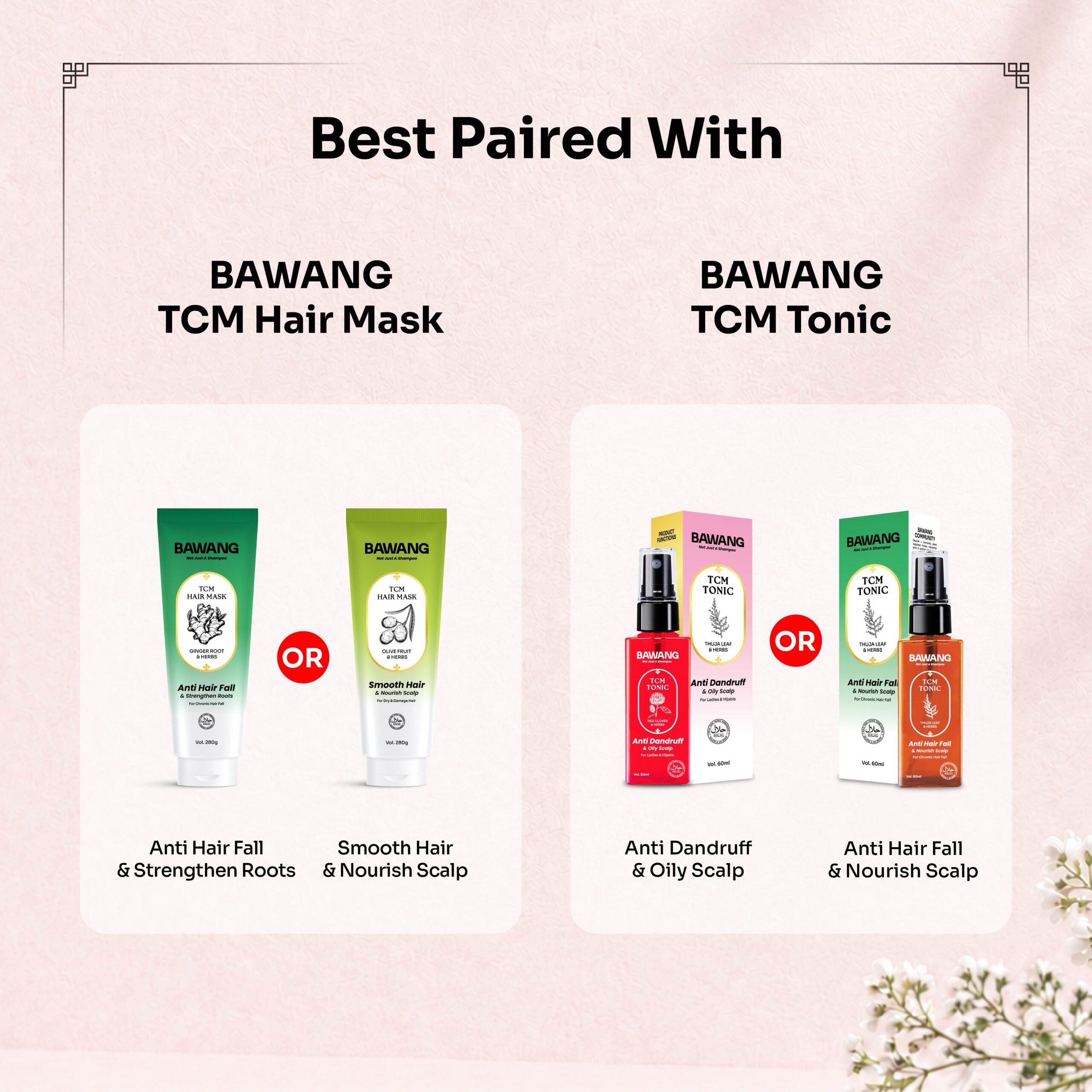 BAWANG Ladies Hair Fall Shampoo 400ML - Image 6