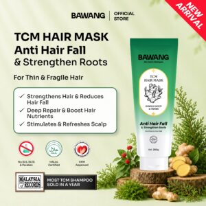 BAWANG Anti Hair Fall & Strengthen Roots TCM Hair Mask 280g