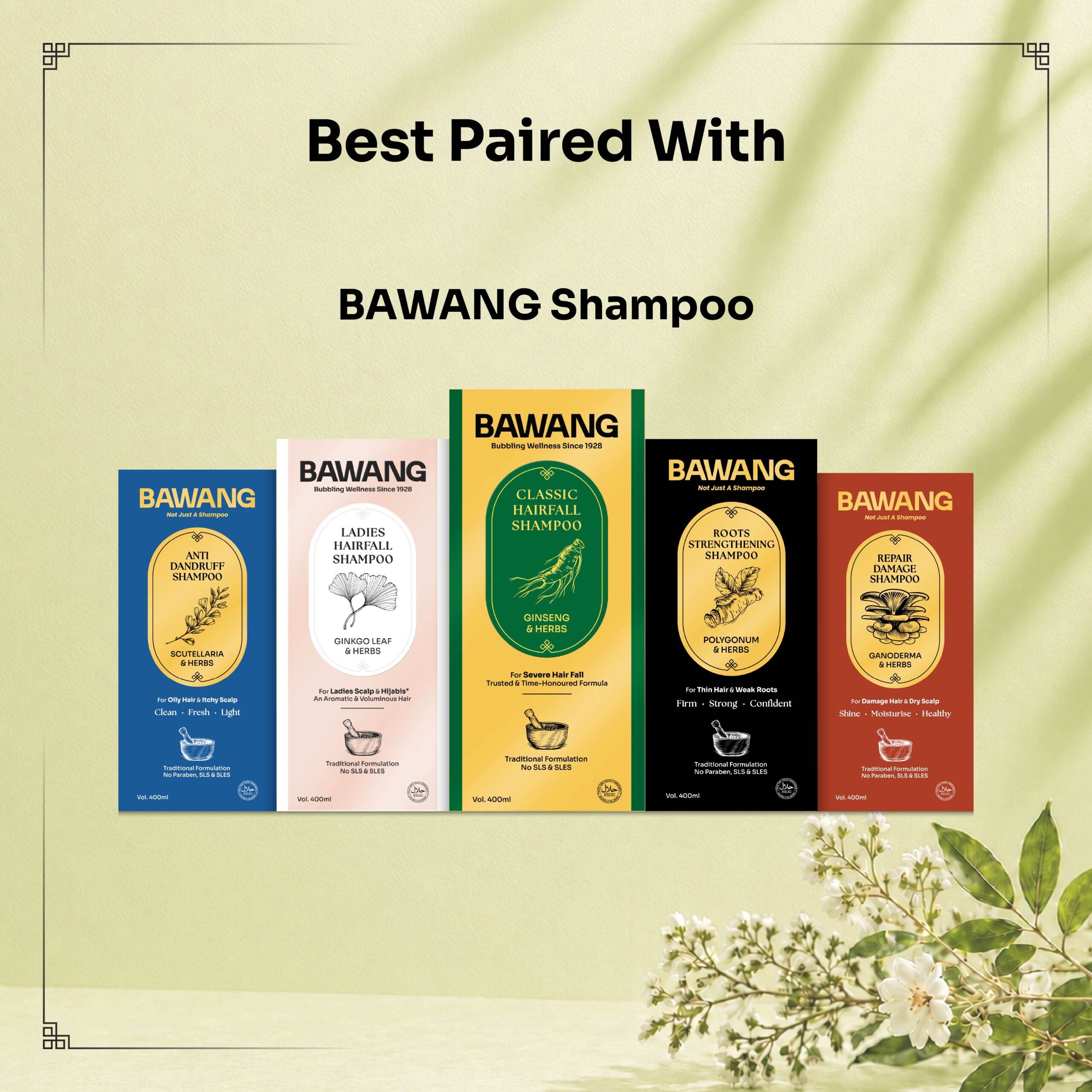 BAWANG Smooth Hair & Nourish Scalp TCM Hair Mask 280g - Image 5