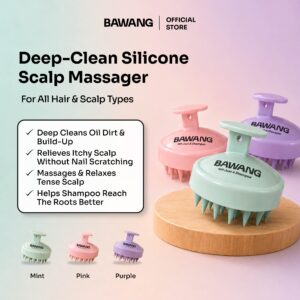 BAWANG Deep Clean Silicon Scalp Massager