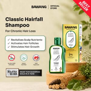 BAWANG Classic Anti Hair Fall Shampoo 400ML
